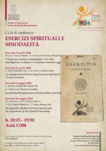 Esercizi spirituali e sinodalità - Locandina